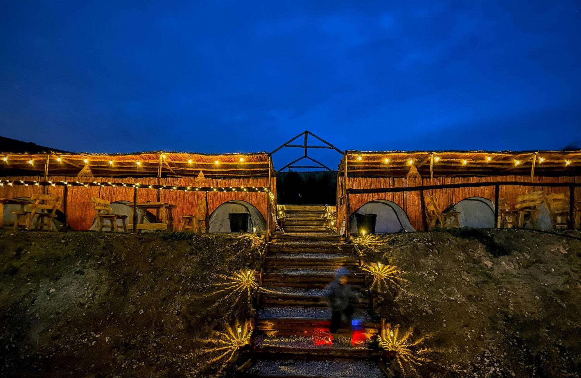 Hotel Ghar El Melh Outdoors Ra's al Jabal Exterior foto